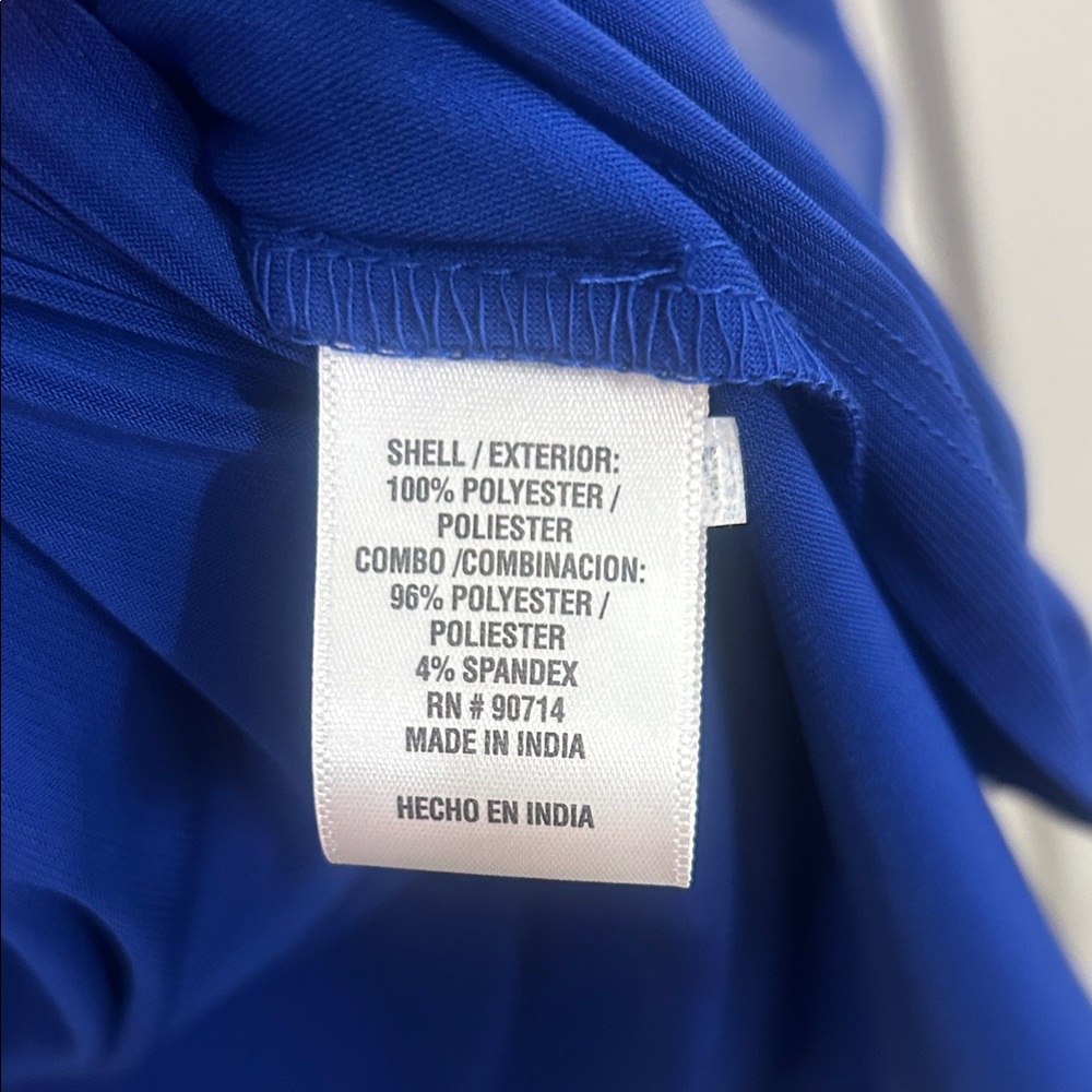 MSK Royal Blue Asymmetrical Dress - Picture 7 of 13